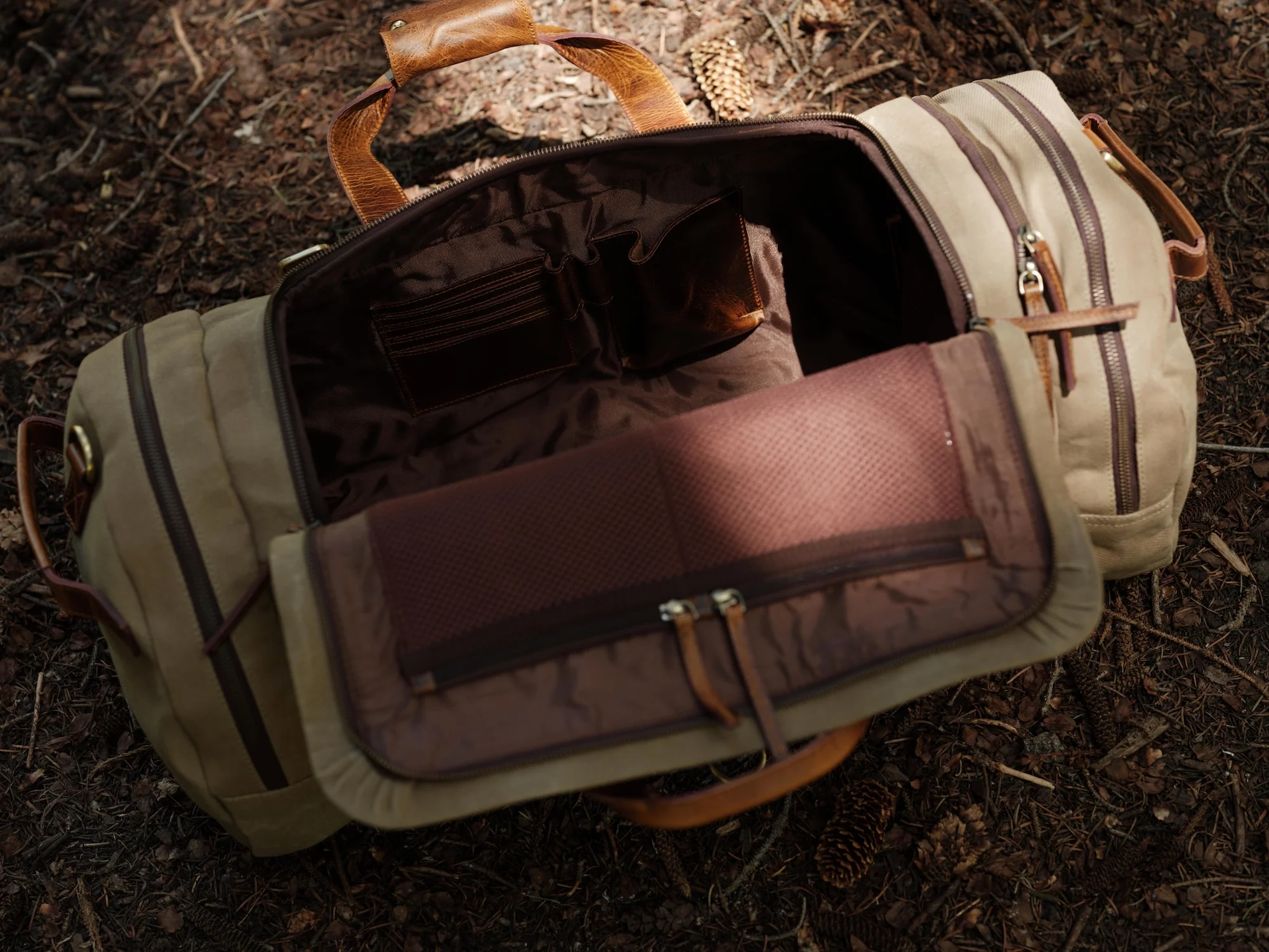55L Nomad Canvas Duffel - Image 13