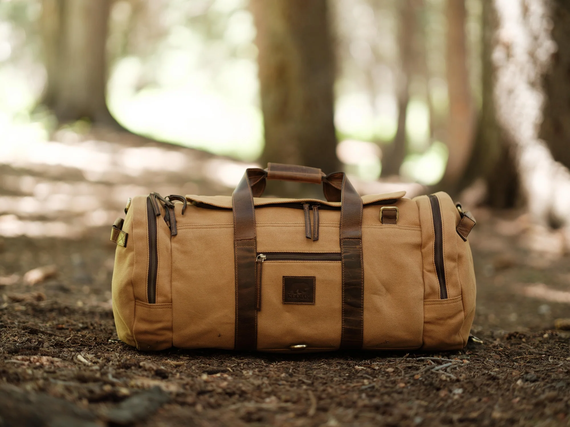 55L Nomad Canvas Duffel - Image 14