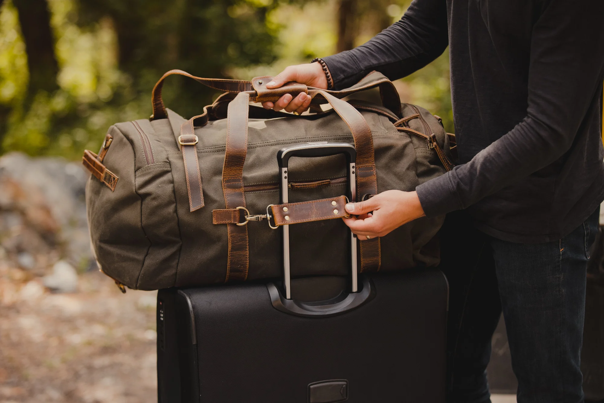 55L Nomad Canvas Duffel - Image 19