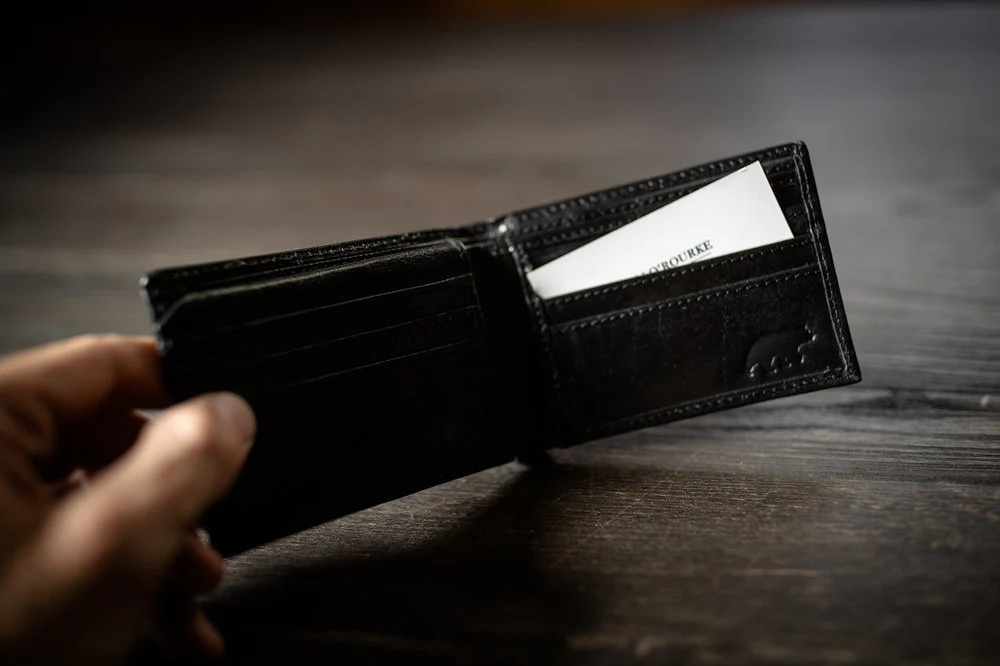 Bifold Leather Wallet - Image 3
