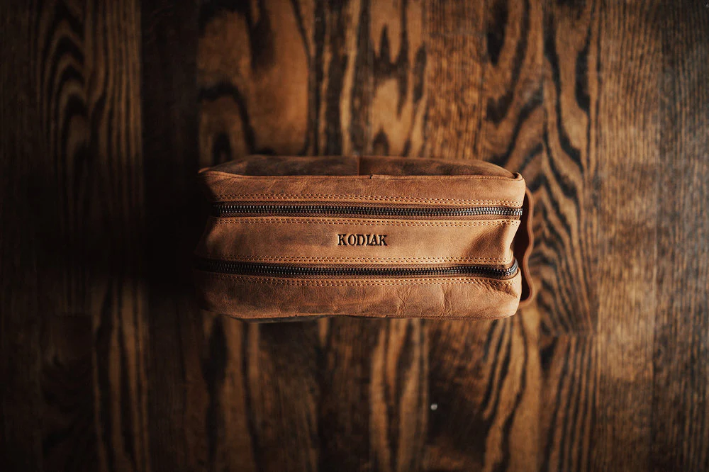 Buffalo Leather Dopp - LG - Image 4