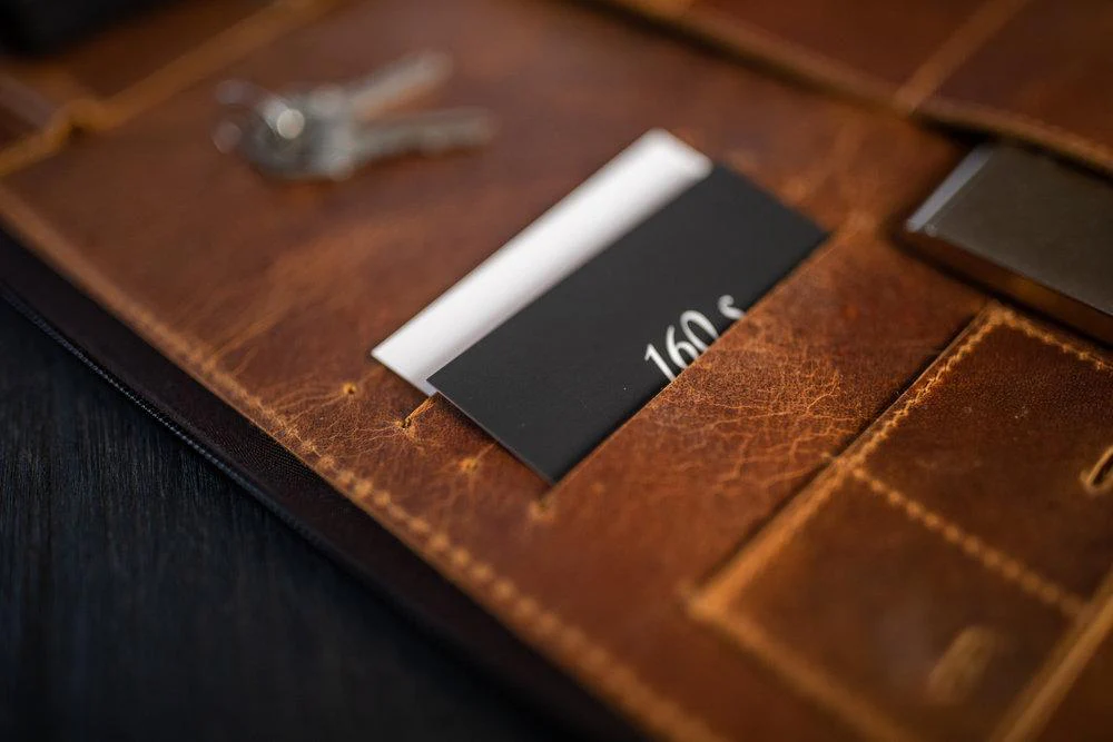 Buffalo Leather MacBook Portfolio - Image 7