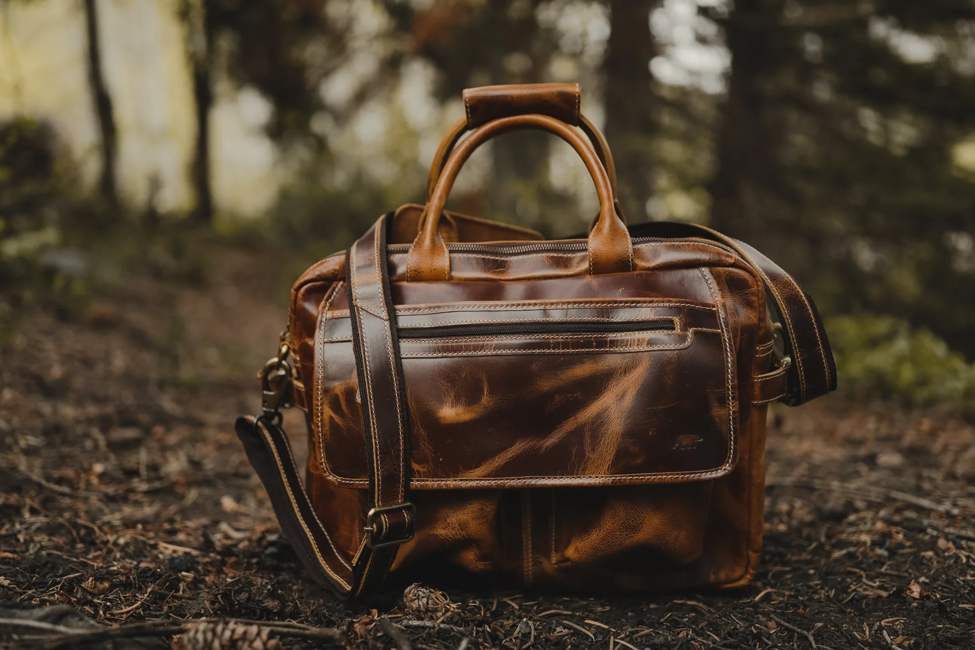 Buffalo Leather Pilot Bag - Image 10