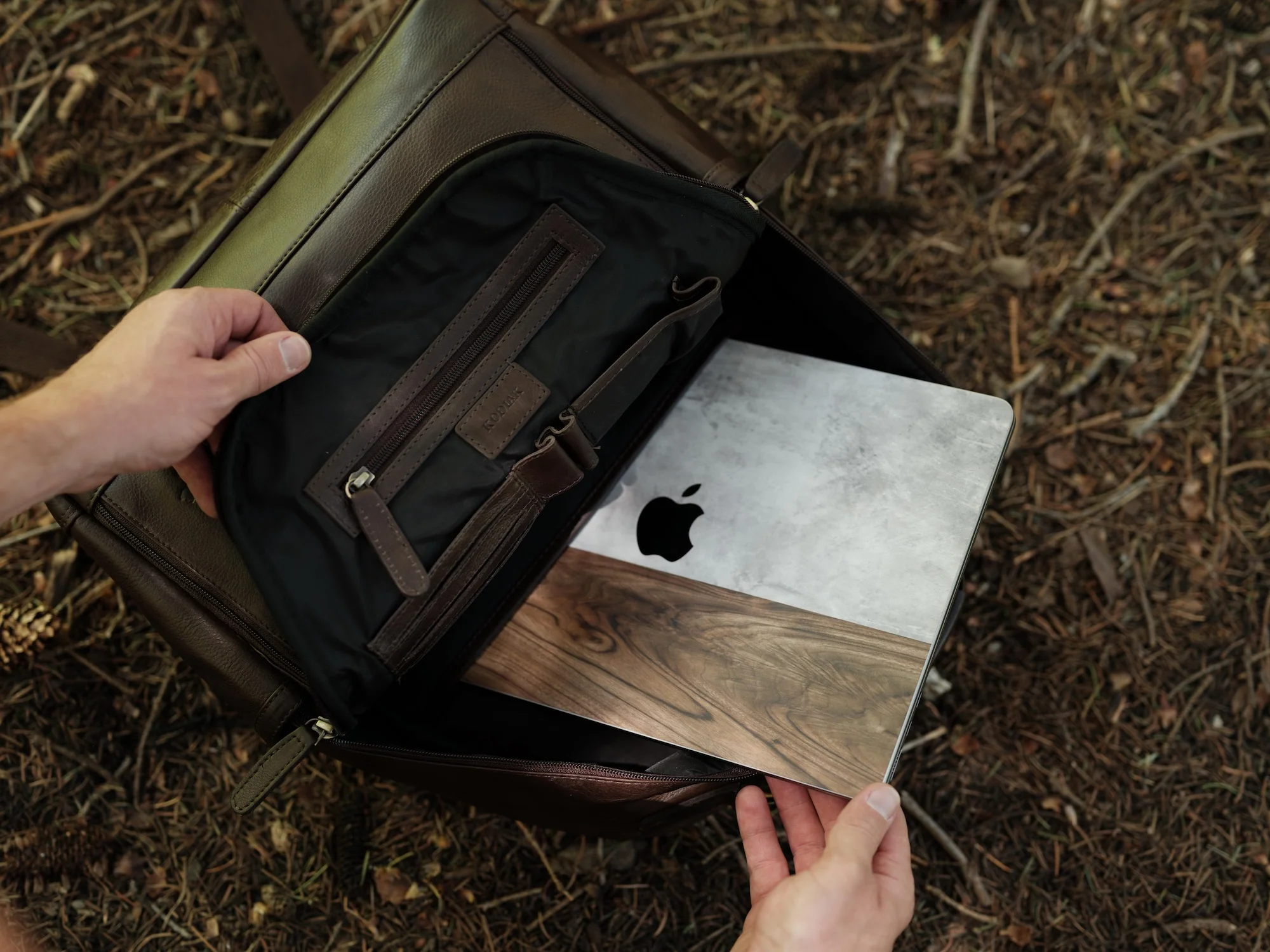 Katmai Leather Backpack - Image 11