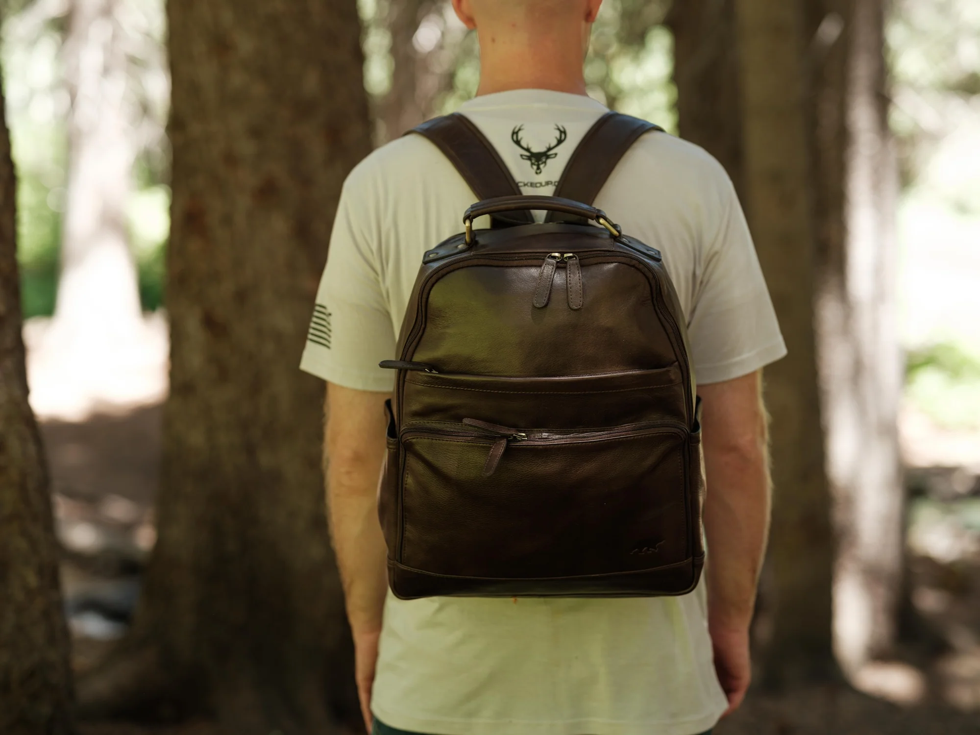 Katmai Leather Backpack - Image 8