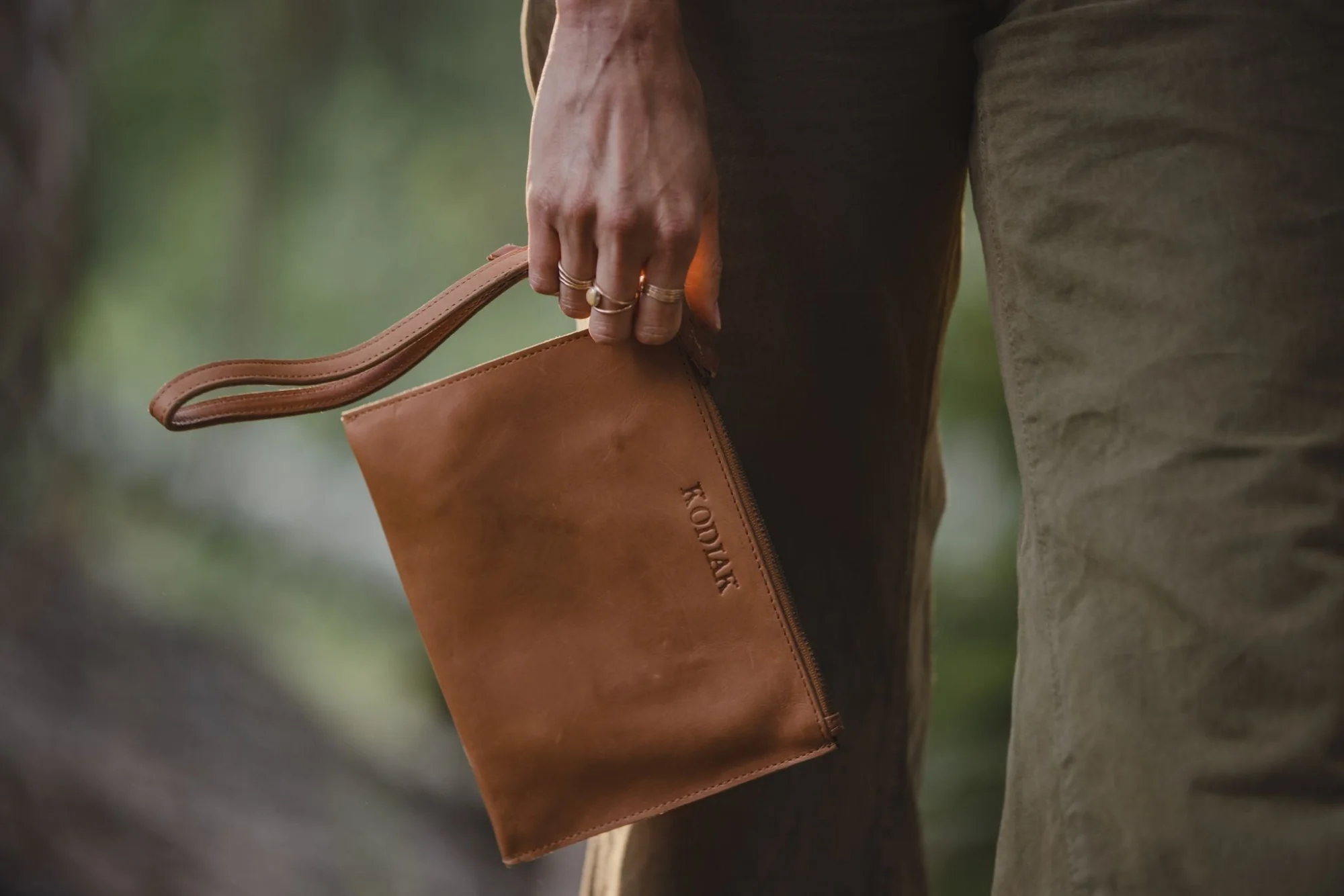 Leather Clutch - Image 3