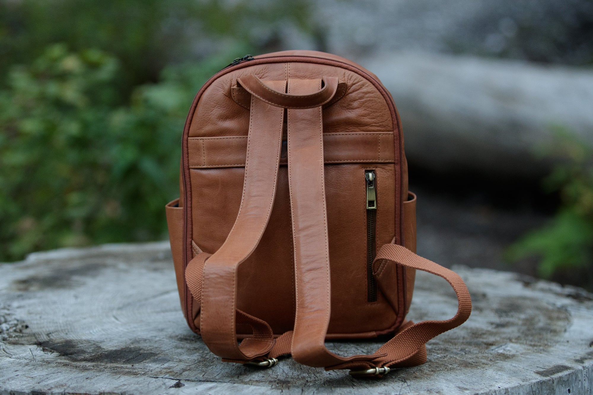 Mini Woven Backpack - Image 9