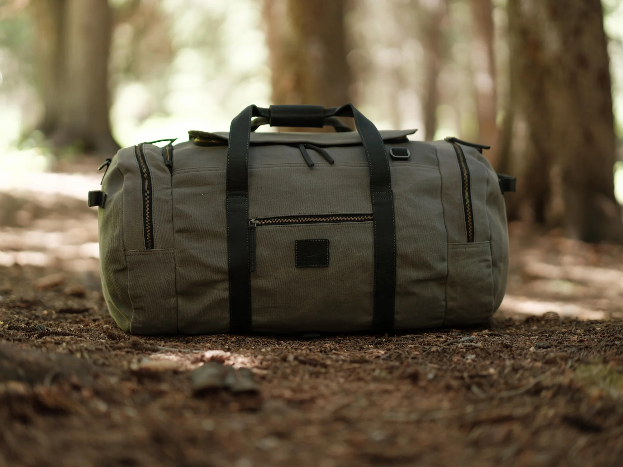 85L Nomad Canvas Duffel - Image 11