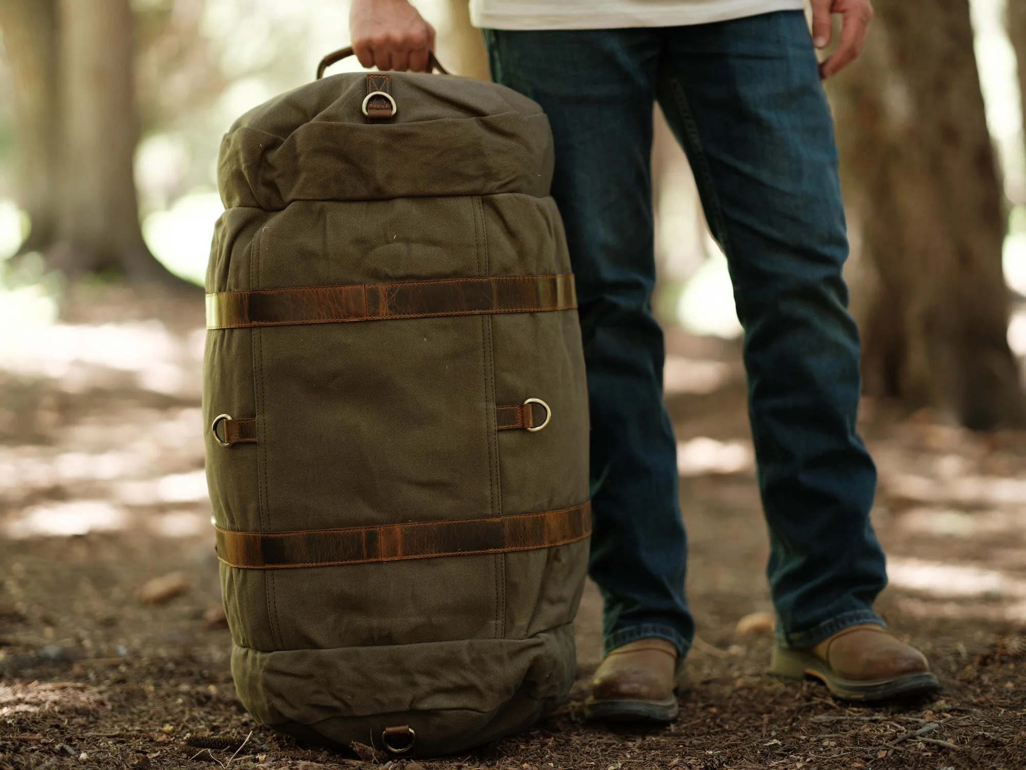85L Nomad Canvas Duffel - Image 17