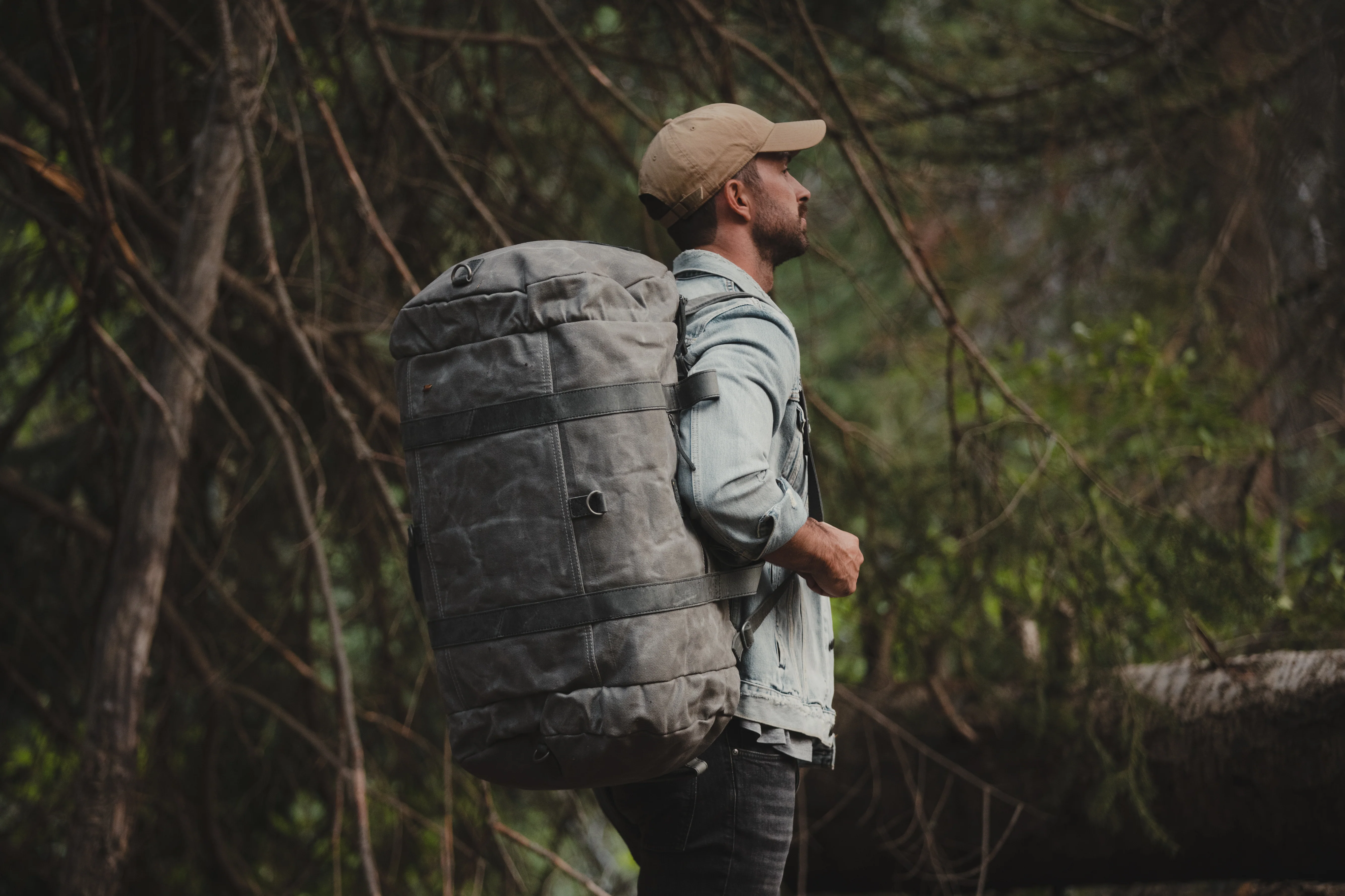 85L Nomad Canvas Duffel - Image 2