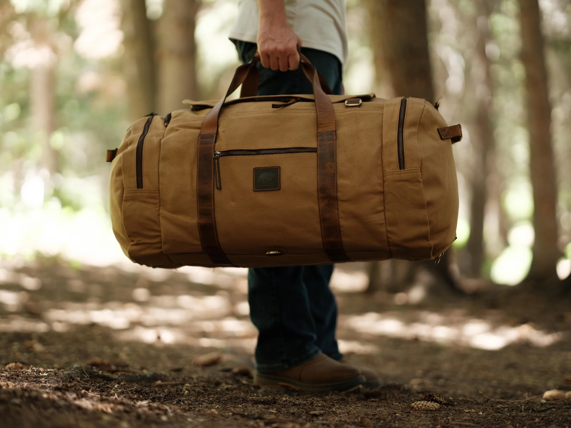 85L Nomad Canvas Duffel - Image 23