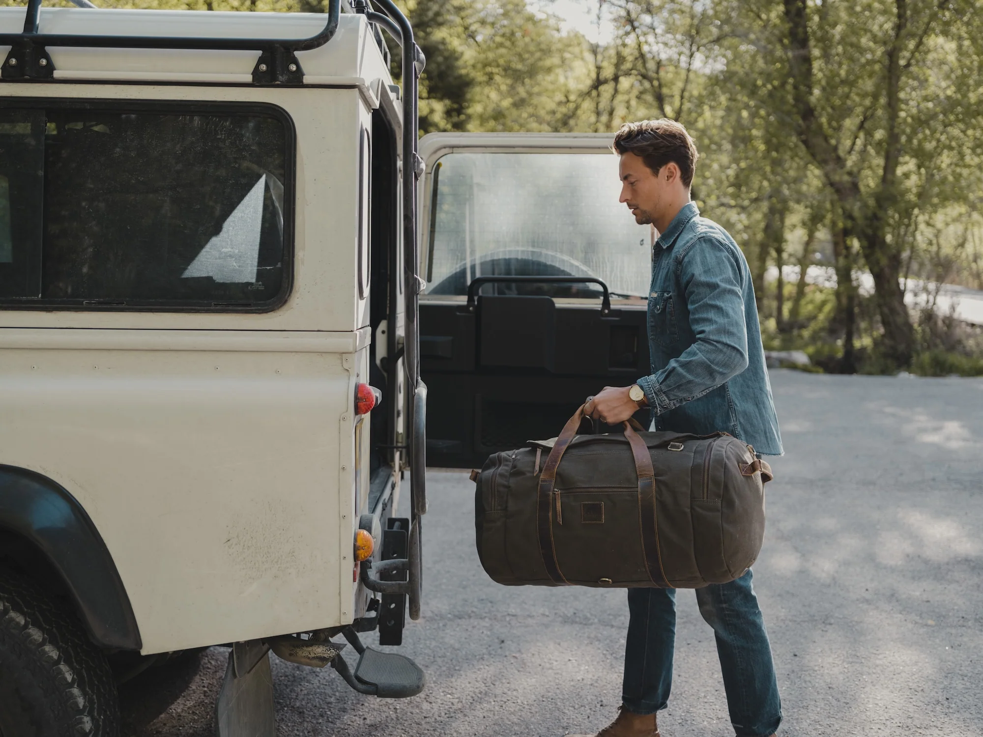 85L Nomad Canvas Duffel - Image 4