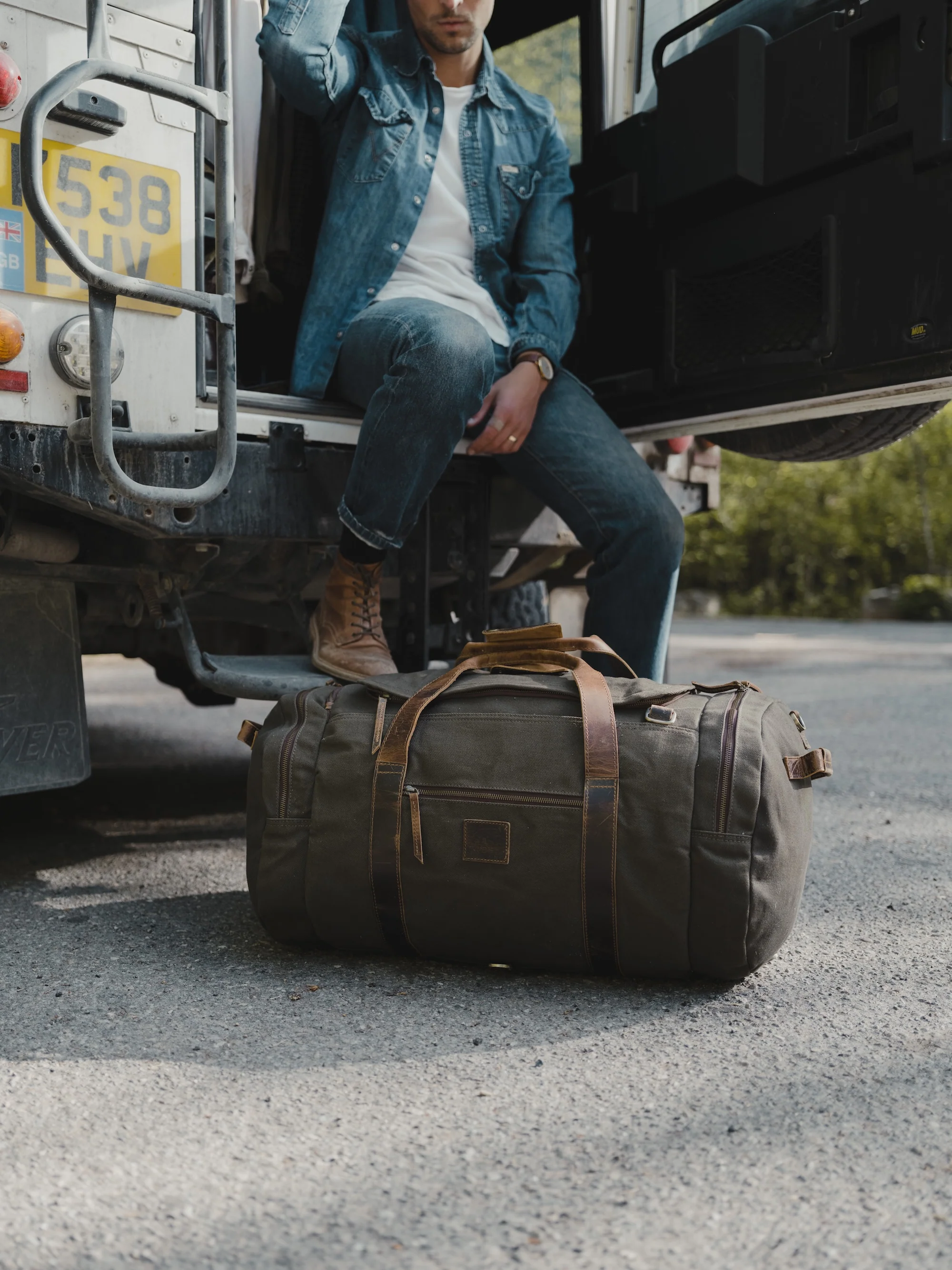 85L Nomad Canvas Duffel - Image 5