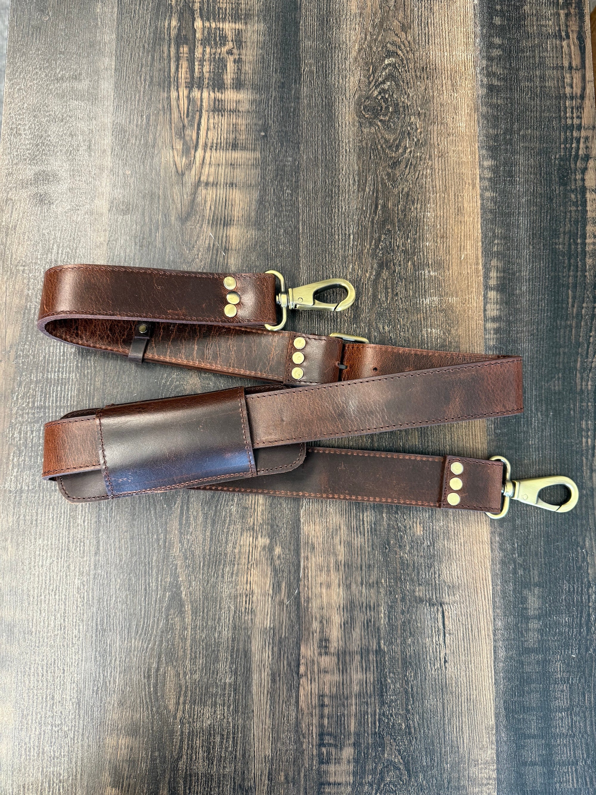 Replacement Shoulder Strap - Full Leather - Image 4