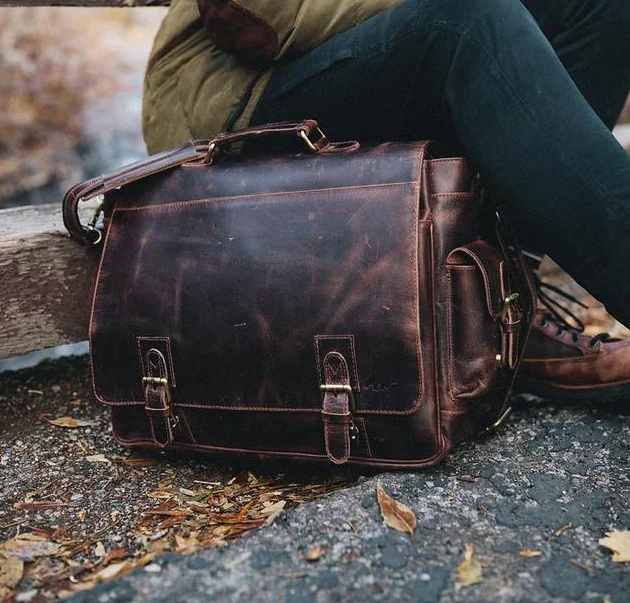 Sitka Leather Messenger - Image 6
